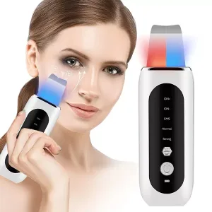 huidscrubber, huidspatel, ultrasone huidscrubber, gezichtsspatel, ultrasone gezichtsreiniger, ultrasone spatel, gezichtshuidscrubber