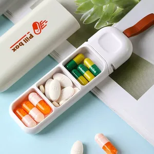 Draagbare Minipillendoos Kleine Medicijncontainer