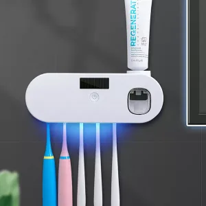 Tandenborstel UV Zuiverende Houder Tandpasta Knijper