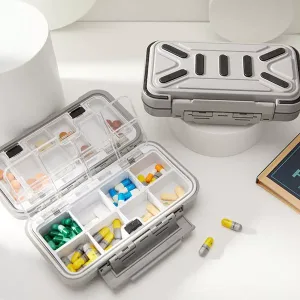 Draagbare Pillendoos Reis Medicijn Organisator