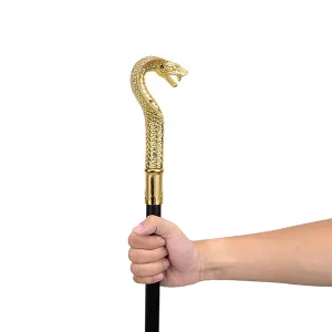 Decoratieve Wandelstok met Slangenhandvat