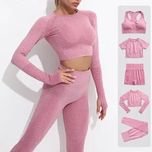 Dames Gym Workout Sportkleding Yoga Kleding Set