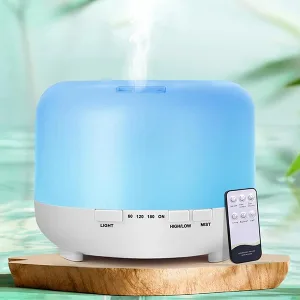 luchtbevochtiger, diffuser voor etherische oliën, geurverspreider, aromatherapieverspreider, luchtbevochtiger, diffuser met afstandsbediening