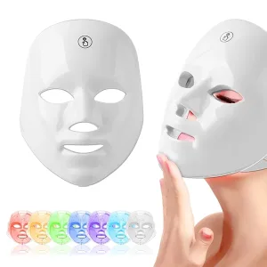 gezicht geleid lichtmasker, gezicht geleid masker, gezicht lichtmasker, gezicht opheffend masker, schoonheidsmasker, geleid masker, geleid gezichtsmasker lichttherapie
