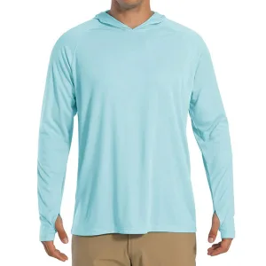 shirt met lange mouwen, zonwerend shirt, uv-beschermend shirt, shirt met capuchon, sneldrogend shirt