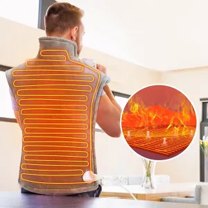 verwarmingskussen, verwarmend rugkussen, elektrisch lichaamsverwarmer, elektrisch verwarmingskussen, verwarmingswikkel, verwarmend lichaamskussen, rug- en nekverwarmingskussen