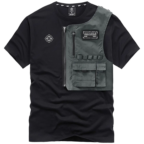 heren t-shirt, zakt-shirt