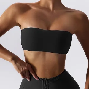sportbeha, strapless bh, strapless top, strapless sportbeha, bandeau, fitnessbeha, yogabeha