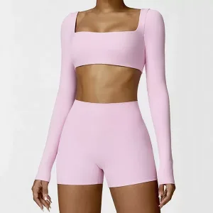 shirt met lange mouwen, top met lange mouwen, yogatop, sporttop, sportshirt