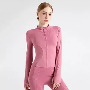 sportjack, dames sportjack, dames hardloopjack, gymjack, yoga-jack, fitnessjack, ritsjack