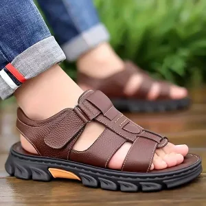 herensandalen, strandschoenen, strandsandalen, sandalen met dikke zool, antislipsandalen, vrijetijdsschoenen, casual sandalen