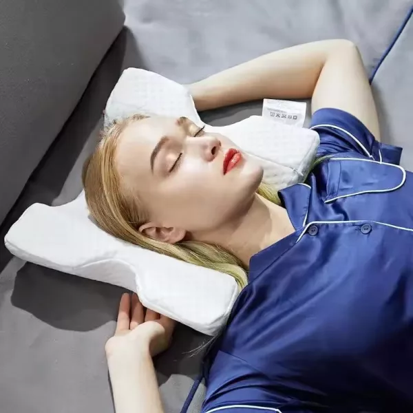 memory foam pillow, side sleeper pillow, orthopedic pillow, pillow for sleep