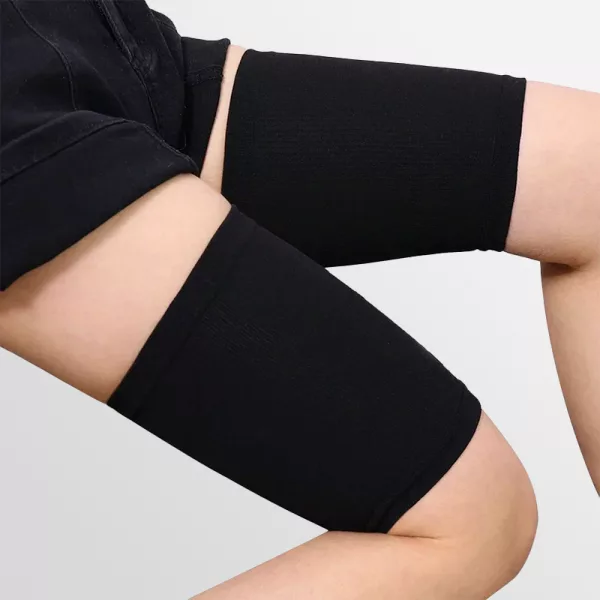 nylon compression sleeve, thigh compression sleeve