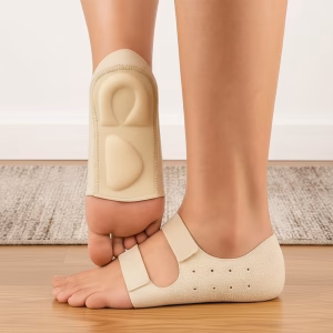 1 Paar Hielbeschermers Schokbestendige Pads voor Fasciitis Plantaris