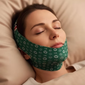 anti snoring sleeping mask, v shape face mask, anti snoring chin strap, chin strap for snoring, snoring head strap