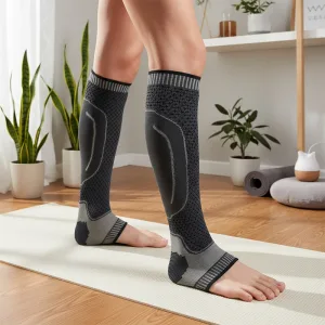 Compressie kuit- en enkelbandage voor sport
