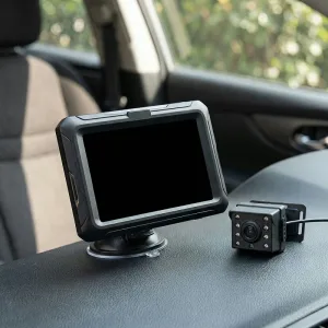 Verstelbare babycamera voor in de auto met nachtzicht