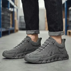 Stijlvolle herenschoenen met teendekking, casual en duurzaam, sneakers zonder veters