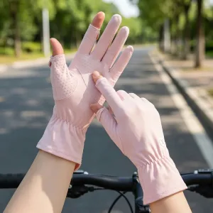 UV outdoorhandschoenen met omklapbare vingers